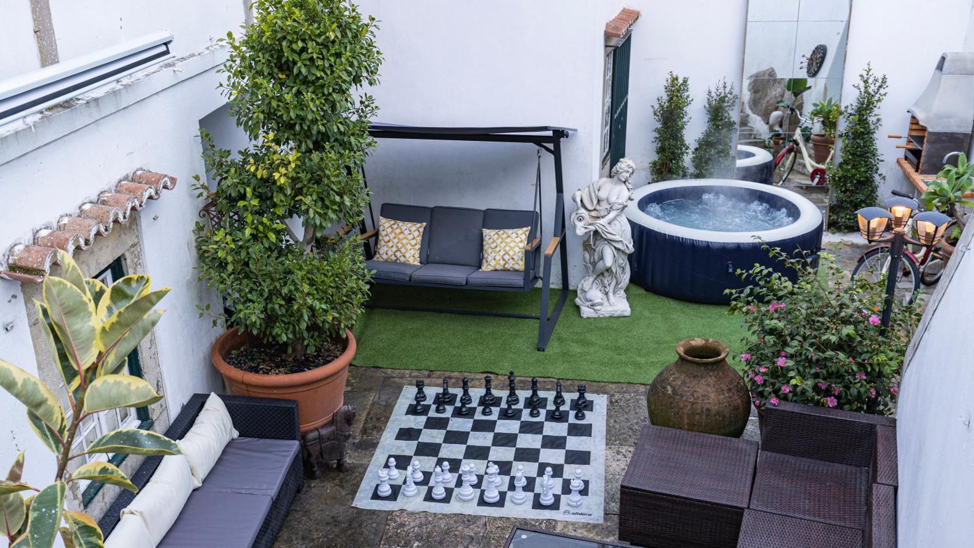 Small Cozy Room In Palace Patio With Hot Tub And Snooker - Sintra Wow Eksteriør billede